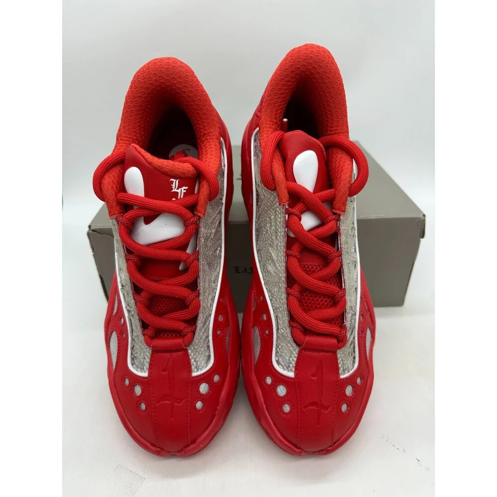 Puma La France RNR X Lamelo Ball Men's Size 11.5 Red Athletic Shoes 312715 02